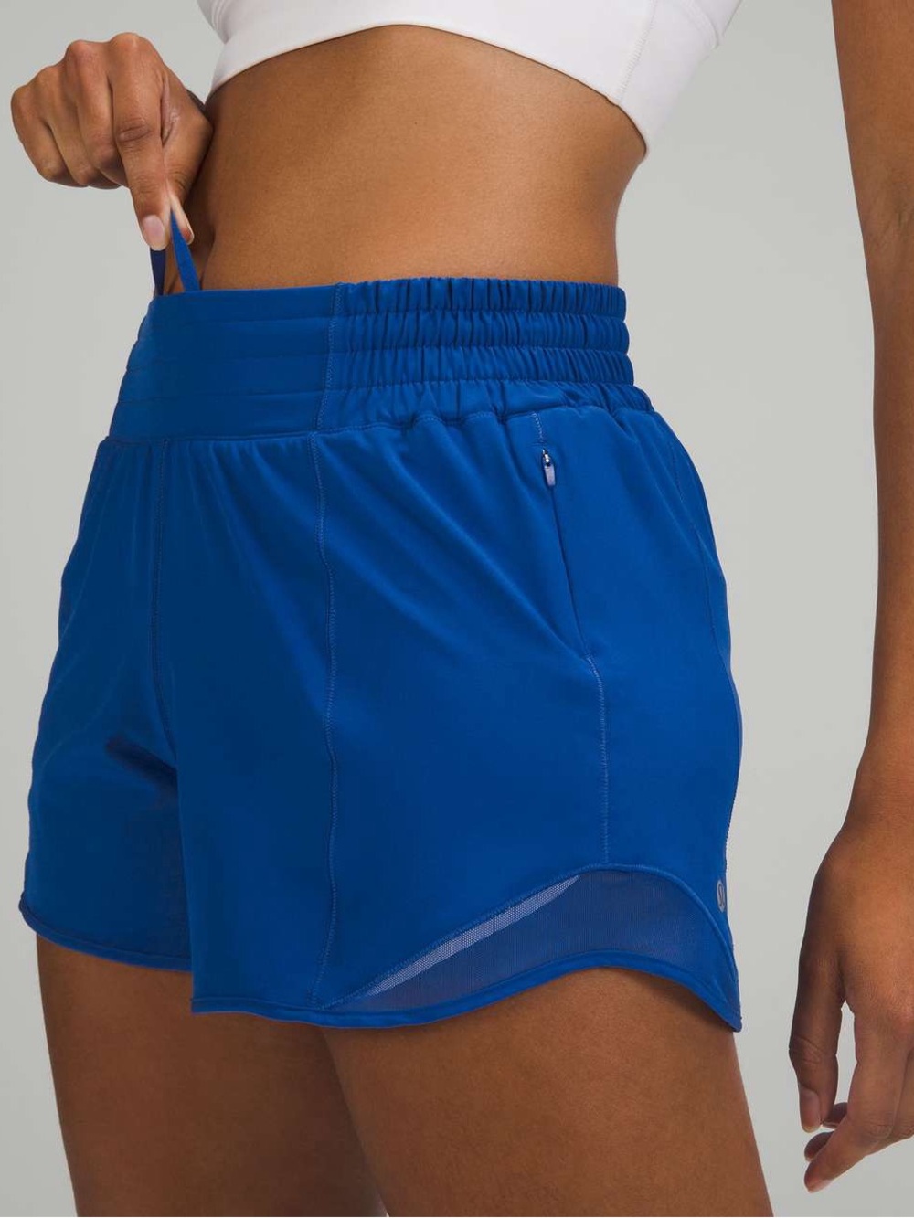 lululemon athletica Hotty Hot high-rise Lined Short 4”- Blue